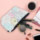 thumbnail image 4 of Bolsa de maquillaje, bolsa de cosméticos, bolsa de maquillaje grande para mujeres, estilos de bolsa de maquillaje, bolsa de cosméticos de viaje portátil para mujeres, paquete de flores para mujeres, 4 of 4