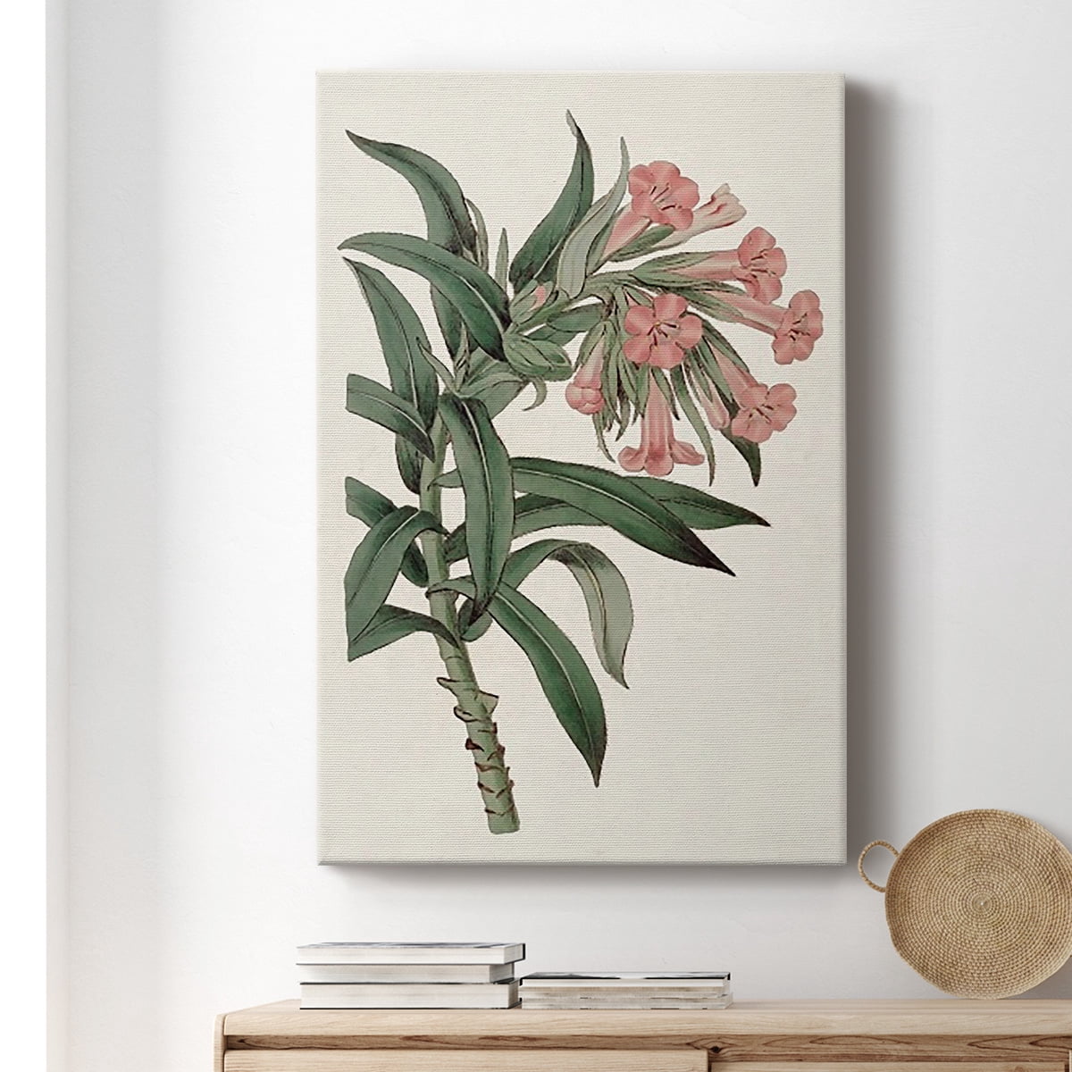 Pink Floral Mix VI Premium Gallery Wrapped Canvas - Ready to Hang