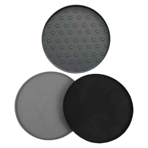 OHOIOLLA 3Ud Tapete Impermeable Para Comedero Y Con Bordes Elevados Y Estilo Decorativo