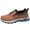 Brown, variant on XIMIN Men's Slip On Loafer Leather Orthopedic Shoes Arch Support Waterproof Orthopedic Shoes Casual Walking Shoes Comfortable for Work Office Dress Outdoor