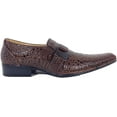 thumbnail image 2 of Men's Dress Shoes Loafers Crocodile Elastic Buckle Slip On, 2 of 3