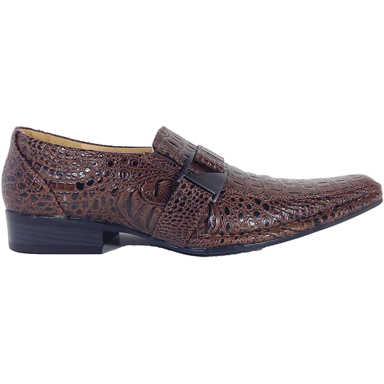 Alberto Fellini - Suede Buckle Slip On Moccasins Men\'s Dress Fashion Shoes Alberto Fellini | Shoes | Alberto Fellini Suede Buckle Slip  main image 3