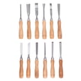 thumbnail image 1 of Wood Carving Tools, Engraving Chisel Set Comfortable Grip Labor Saving Impact Resistant Multifunctional  for DIY Crafts for Woodworking, 1 of 7
