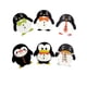 thumbnail image 3 of 100 Piezas de Botones de Forma de Pingüino para Proyectos Adornos de Decoración Scrapbooking Tarjeta Macarena Botones de madera, 3 of 8