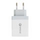 thumbnail image 1 of Cargador de viaje USB de carga rápida del adaptador de carga rápida USB del bloque 3Port para iPhone, 1 of 9
