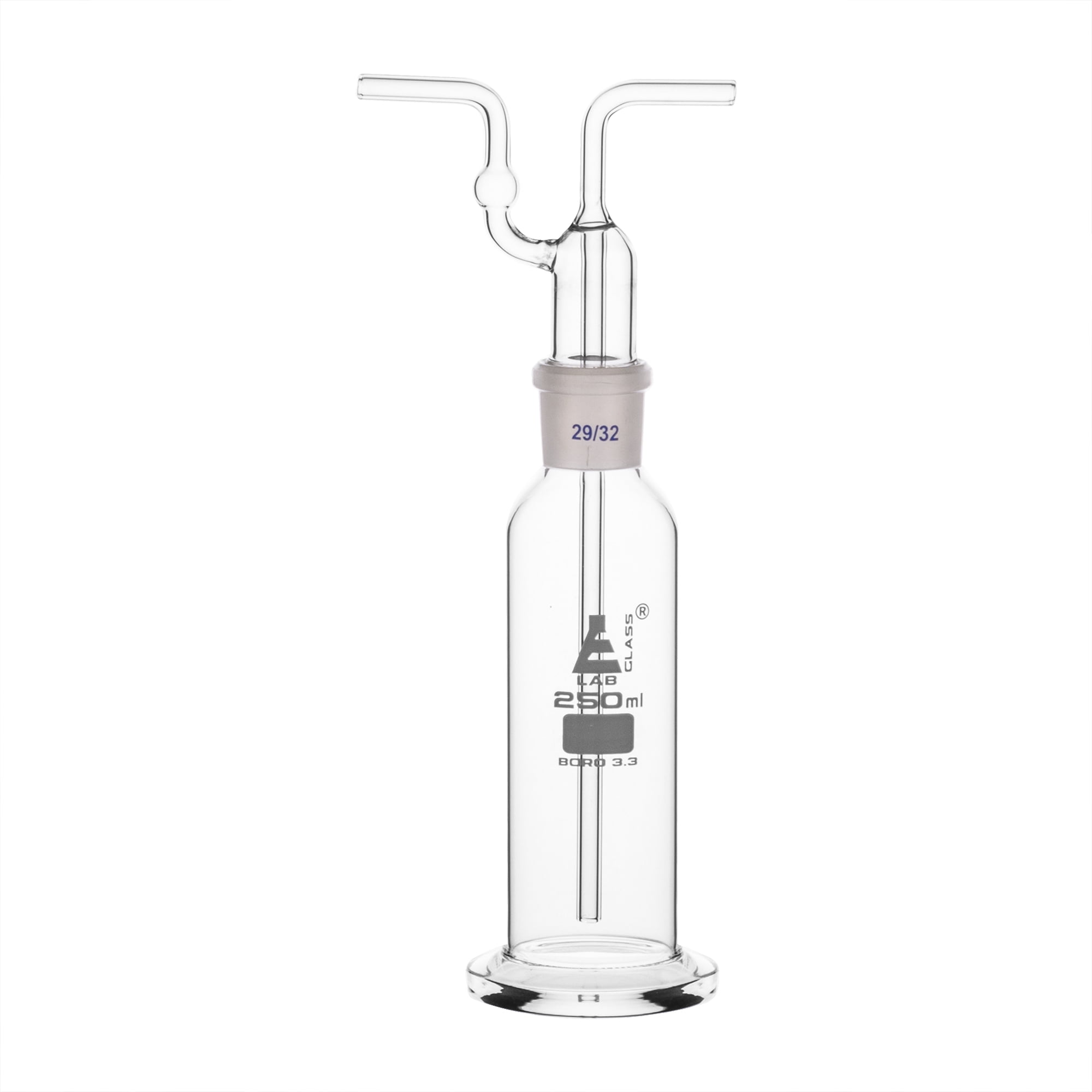 Drechsel Gas Washing Bottle 250ml Joint head B29