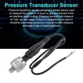 thumbnail image 5 of Pressure Transducer Sender Sensor with Connector, 1/8" NPT 500 PSI Stainless Steel Pressure Transmitter for Oil Fuel Water Air, 5 of 6