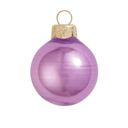 12ct shiny soft lavender purple glass ball christmas 12ct shiny soft lavender purple glass ball christmas