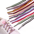 thumbnail image 2 of 2 Pair Half Round Wave Shoe Laces for Sneakers, 14 Colors Shoelaces for Sneakers, Athletic Shoelaces in 5 Different Lengths, 2 of 5