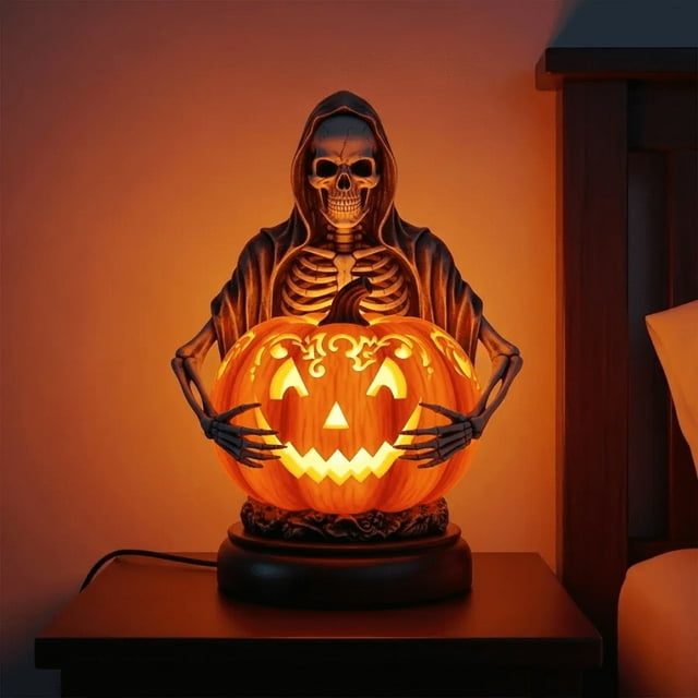Home Decor Glow Night Light Brings Playful To Any Corner With Its Charming Witch And Pumpkin Designs. Desktop dress up