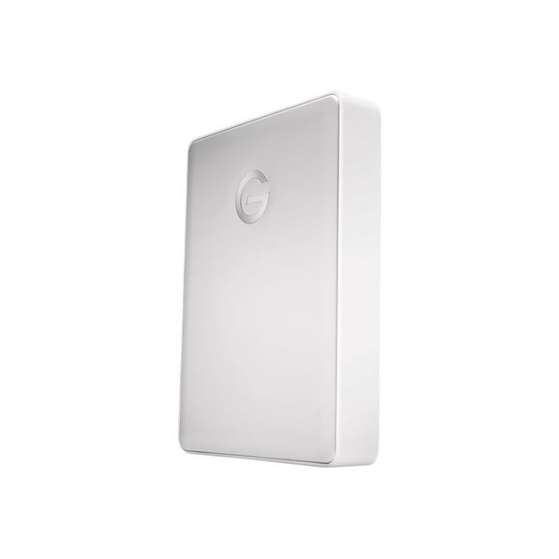 G Technology G Drive Mobile Usb C Gdmucwweadbv2 Hard Drive 4 Tb External Portable 2 5 Usb 3 1 Gen 1 Usb C Connector 5400 Rpm Silver Walmart Com Walmart Com