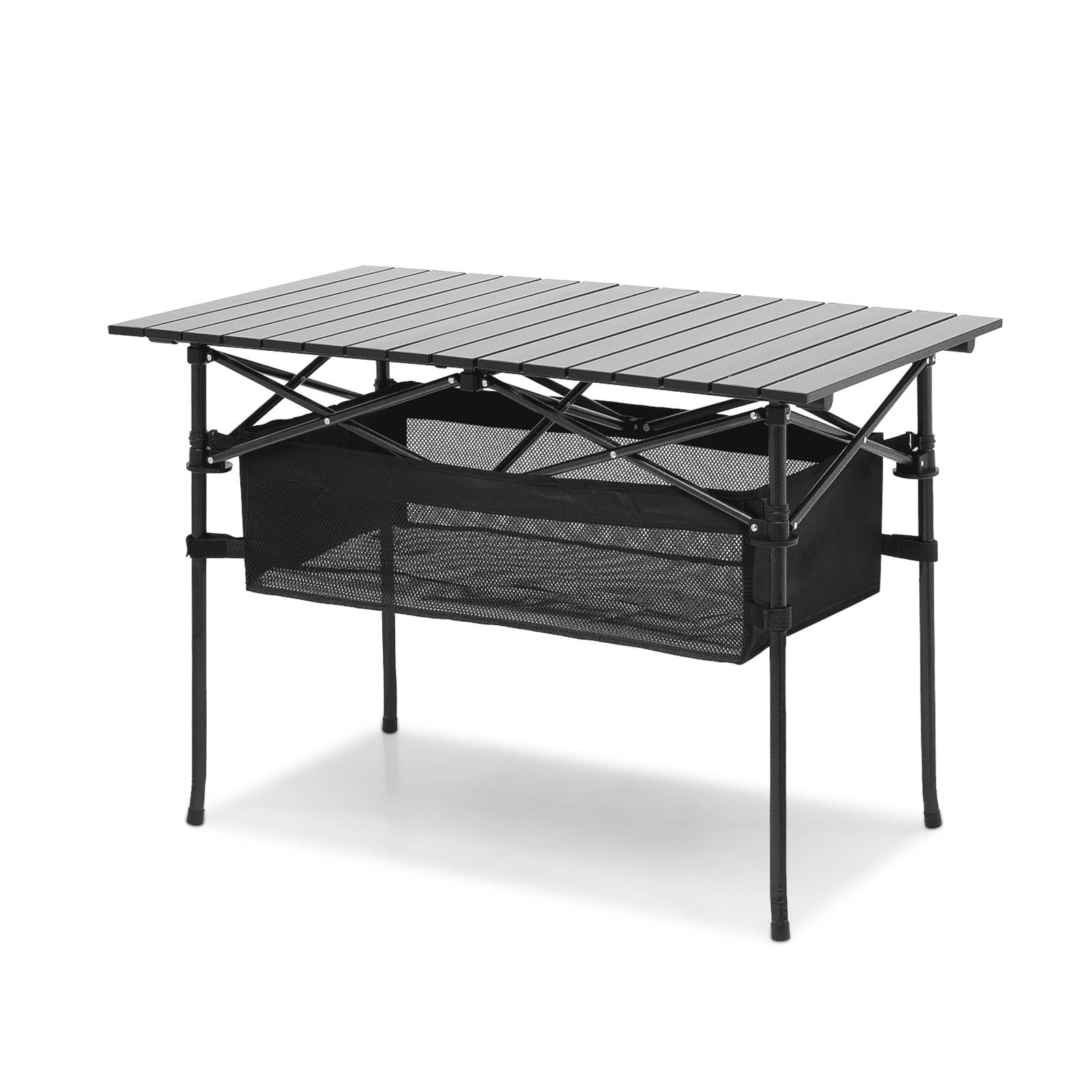 Magshion 37" Folding Camping Table Outdoor Portable Table with Storage