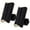 Black, variant on YiJuHui 2pcs Adjustable Brightness Night Light Plug in with Photosensor, Warm White Dimmable LED Nightlight for Bedroom, Hallway, Bathroom, Kitchen, Stairway, Safe Energy Saving Wall Outlet Light