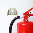 thumbnail image 4 of Minkissy 2 Pcs Fire Extinguisher Mount Wall Brackets Minimalist Iron Assorted Color for Home Users, 4 of 8