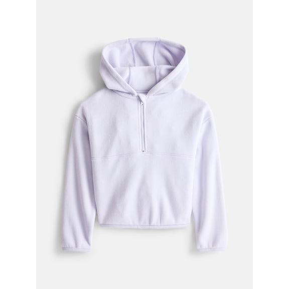Athletic Works Girl's Polar Fleece Full-Zip Jacket, Sizes 4-18
