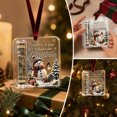thumbnail image 5 of huayou Cheerful Christmas Festive Snowman Gift Card Box Ornament, Hanging Gift Card Holder with Lantern Scene for Xmas Tree Holiday Decorations, 5 of 7
