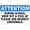 Warning Sign 1, variant on Attention Enter At Your Own Risk School Grounds Aluminum Tin Warning Sign 8"x12" - For Home Outdoor Garden, School Grounds Risk Sign