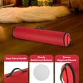 thumbnail image 3 of DTX Intl Elf Stor Christmas Gift 40.5 inch Wrapping Paper Wrap Storage Bag Red Stand Up, 3 of 7