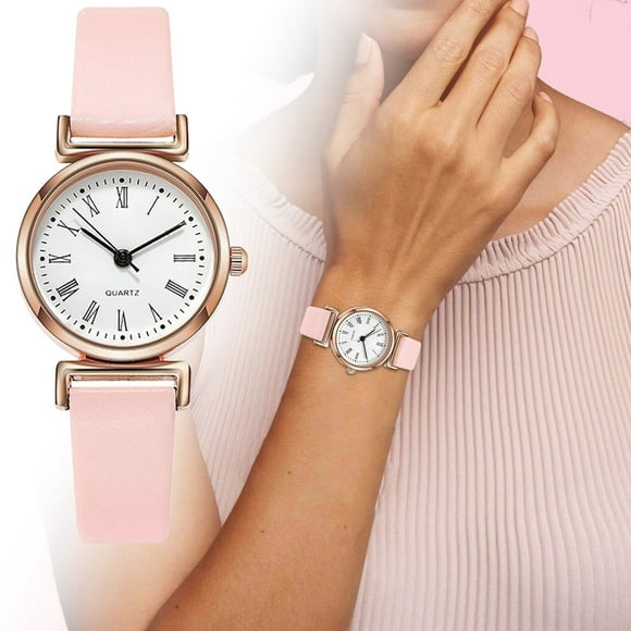 Hearth & Gear Fashionable Ladies' Watch Gorgeous And Compact Ladies' Watch Casual And Style Elegant Ladies' Watch Pack of Men's Wrist Watch Wind up Wrist Watch for Women Light up Watch 34mm Watch Mens