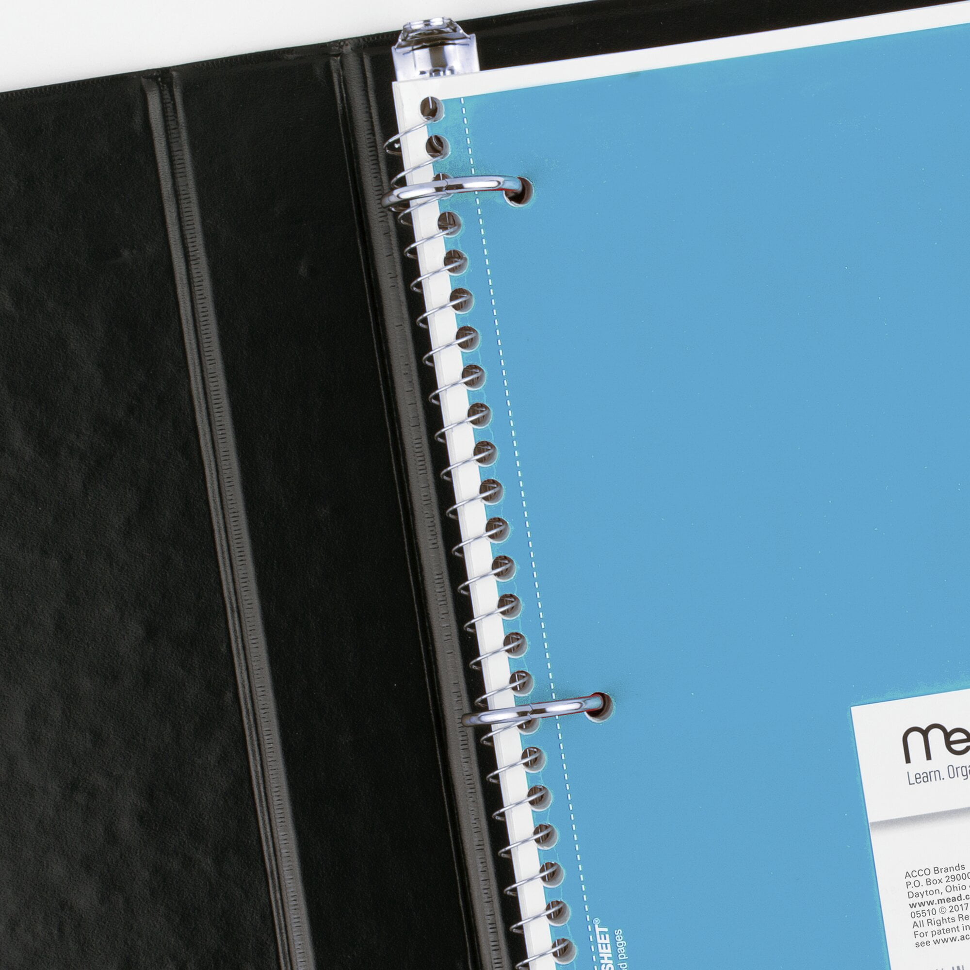 Mead Spiral Notebook, 1 Subject, Wide Ruled, 10.5" x 7.5", 70 Sheets, 24 Pack, Assorted