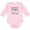 AD-Pink, variant on Inktastic My Great Grandma Loves Me Heart Great Grandchild Boys or Girls Long Sleeve Baby Bodysuit