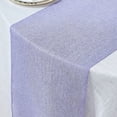 thumbnail image 6 of BalsaCircle 14" x 108" Lavender Faux Burlap Linen Polyester Table Runner Events Decorations, 6 of 7