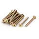 thumbnail image 1 of sourcing map M6X50mm Tornillo Totalmente Enroscado De Muebles Allen De Cabeza Troncocónica 16Pcs, 1 of 3