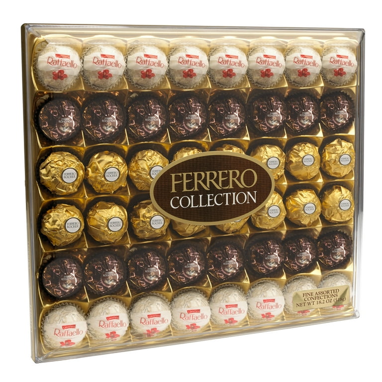 Ferrero Collection Premium Assorted Hazelnut Milk And Dark Chocolate And  Coconut, 12 Count