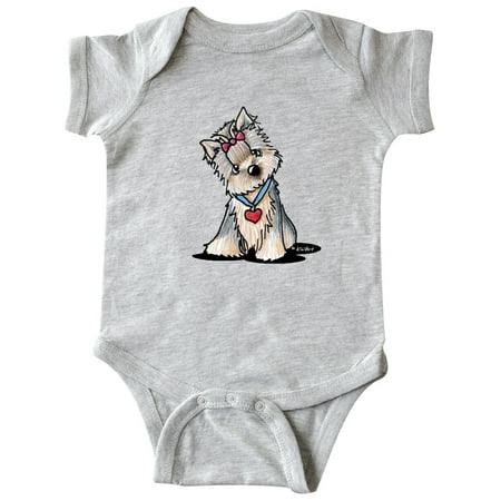 

Inktastic Butternut Yorkie Gift Baby Boy or Baby Girl Bodysuit