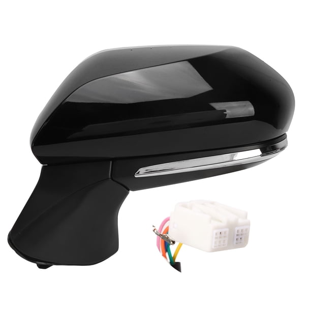 Espejo lateral con señal de giro Jadeshay espejo retrovisor eléctrico Negro brillante con calefacción eléctrica Tipo A