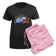 thumbnail image 5 of CafePress - Sea Turtle N Manatee Women's Dark Pajamas - Women's Short Sleeve Print T-Shirt and Pants Dark Cotton Pajama Set, 5 of 7