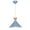 Blue, variant on Small Colorful Wood Metal Pendant Light Fixture for Over Kitchen Sink, Single Creative Simple Pendant Lighting, Nordic Retro Hanging Lamp, Modern Farmhouse Ceiling Chandelier for Dining Table