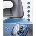 thumbnail image 4 of Fabric shaver, rechargeable epilator with 6 blades and electrostatic brush to effectively and quickly remove down from clothes, sweaters, sofas, blank, 4 of 5