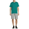 thumbnail image 2 of Athletic Works Men's and Big Men's Active Fleece Short, up to Size 5XL, 2 of 5