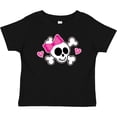 thumbnail image 3 of Inktastic Valentine Holiday Girls Skull Girls Baby T-Shirt, 3 of 5