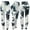 Black White, variant on Tinglu High Waist Leggings for Women Printing Push Up Legging Pants Trousers
