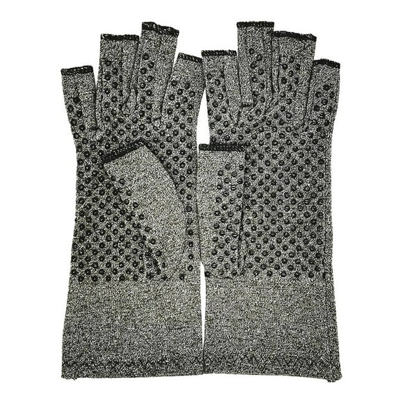 Guantes de compresión para la artritis - Mezcla de algodón y elastano, puntos adhesivos antideslizantes, soporte transpirable, para las tareas diarias