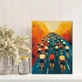 thumbnail image 2 of Qisvanset 12x16 Inch Cycling Character Canvas Wall Art, Bright Cartoon Art Decor for Kids Bedroom Playroom, 2 of 8