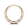 thumbnail image 3 of Bluebell Jewels Rose Gold Plated CZ Heart Eternity Ring for Women Romantic Promise or Anniversary Gift, 3 of 6