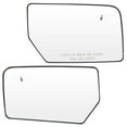 thumbnail image 1 of CCIYU A Pair of Mirror Glasses Door Mirror Glasses Fits for 2007-2011 For Ford Expedition 2007-2011 For Ford Navigator Heated Chrome, 1 of 5