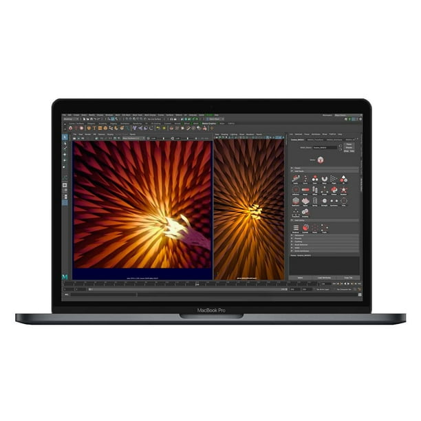 Apple Macbook Pro 15,4 Pouces (Gris Sidéral, TB) Ordinateur Portable Quad Core i7 3.1Ghz (Mi-2017) 128 GB Flash HD & 16 GB RAM-Mac OS/Win 10 Pro (Certifié, Garantie de 1 An)