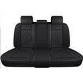 thumbnail image 3 of Maidao Car Seat Covers Leather Full Set for Mazda for CX-5 2013-Present 5 Seats Leather Compatible Airbag Water Resistant Front Rear Cushion Protector with Pillow Black and Red, 3 of 6