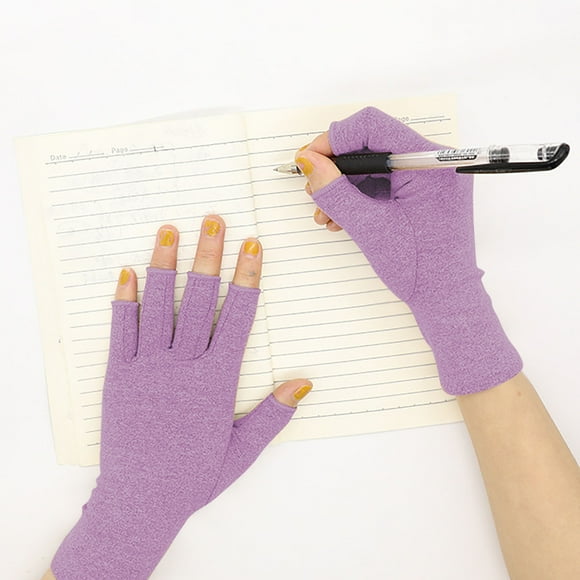 3D Compression Gloves for Hand Joint Support and During Daily Activities Typing Writing and Lifting