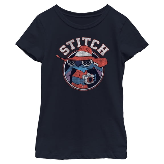 Girls Lilo & Stitch Alien Loves Hats T Shirt