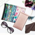 thumbnail image 6 of Fintie Squeeze Top Eyeglasses Pouch with Cleaning Cloth, Leather Soft Glasses Case Anti-Scratch Sunglasses Bag, Rose Gold, 6 of 6