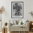 thumbnail image 4 of Historic Framed Print, [St. Michael, the Archangel- in shield and armor], 17-7/8" x 21-7/8", 4 of 9