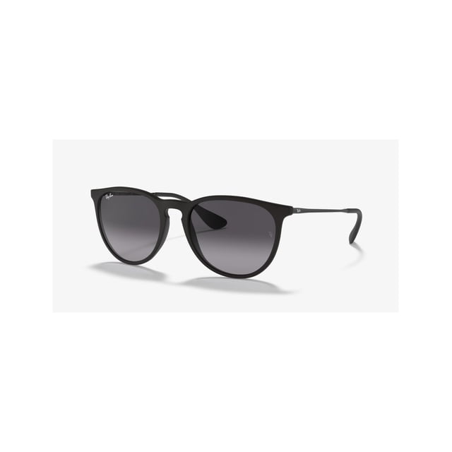 Anteojos Lentes de Sol Ray B Erika RB4171F Degrade negro mate/gris 54-18