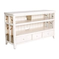 thumbnail image 4 of Dockside White TV Console, 4 of 6