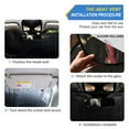 thumbnail image 2 of ALAZA Magic Skulls Windshield Sun Shade Car Foldable Visor Block UV Rays Protector 53"x23.5", 2 of 8