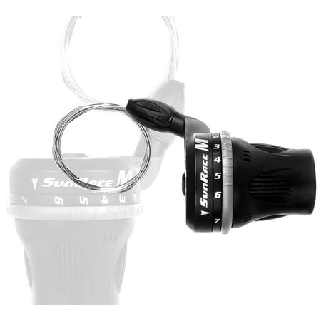 Bike Shifter Cables - Sunrace Mountain or Folding Bike Twistshift Shifter Shimano Type